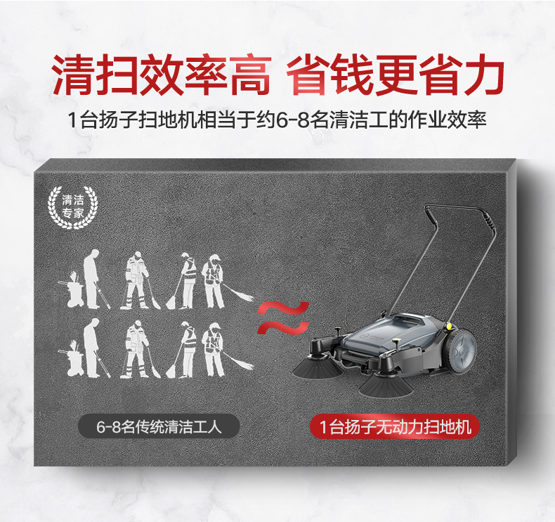扬子S1手推式扫地机(图6) 扬子S1手推式扫地机