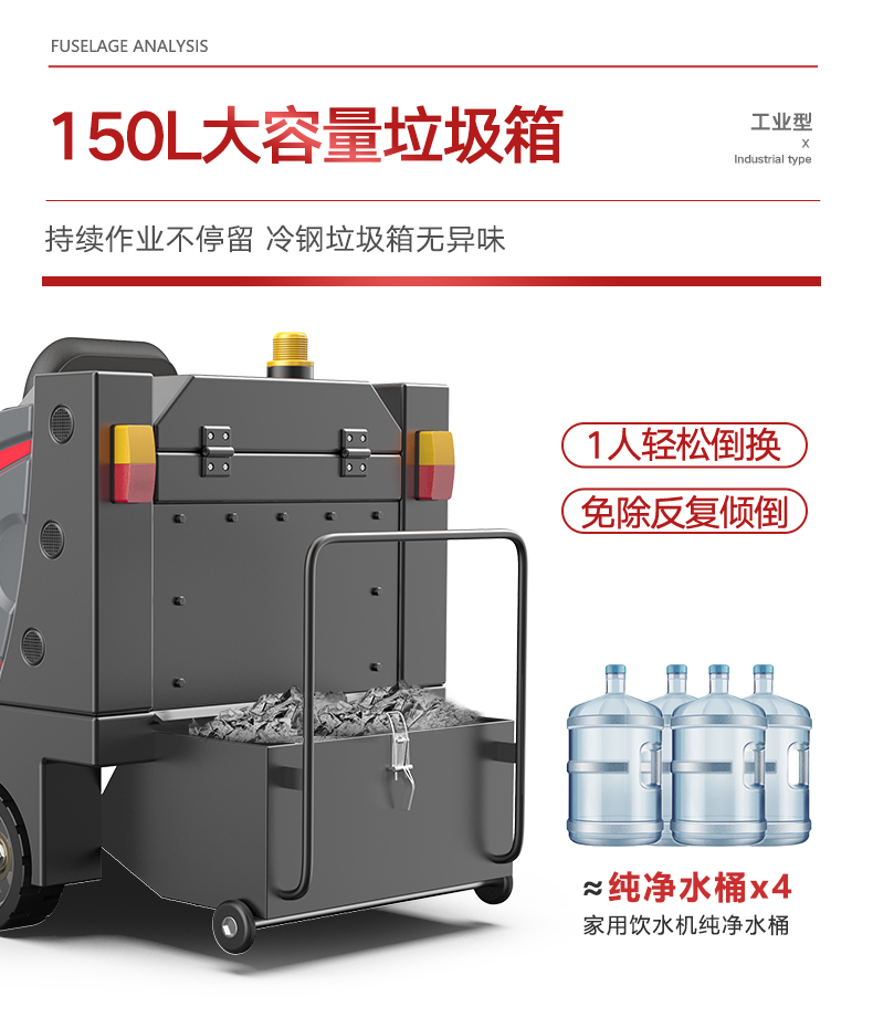 扬子S6驾驶式扫地机(图14) 扬子S6工业驾驶式扫地机